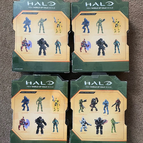 Halo Infinite Jazwares Wicked Cool Toys WCT 3.75" (Series 3/4) Lot of 4 Figures - Picture 6 of 8
